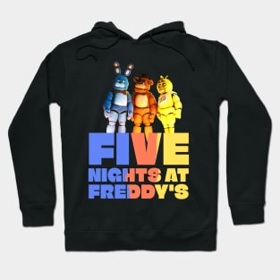 five nights at freddy's movie 2023 Josh Hutcherson graphic design Hoodie